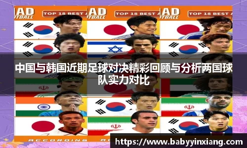 中国与韩国近期足球对决精彩回顾与分析两国球队实力对比